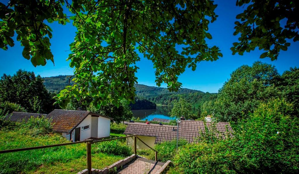 Feriendomizil Haus Am See Biersdorf Exterior foto
